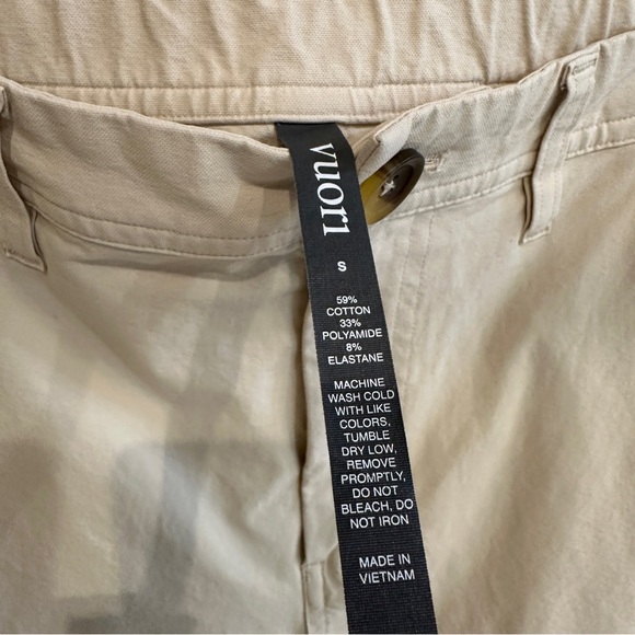 Vuori Women’s Getaway Carpenter Pant Milkweed Size Small Stretch Cotton - Picture 8 of 11